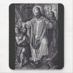 Tapis De Souris Saint Boniface Apôtre Premium d'Allemagne