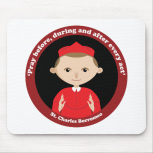 Tapis De Souris Saint Charles Borromeo