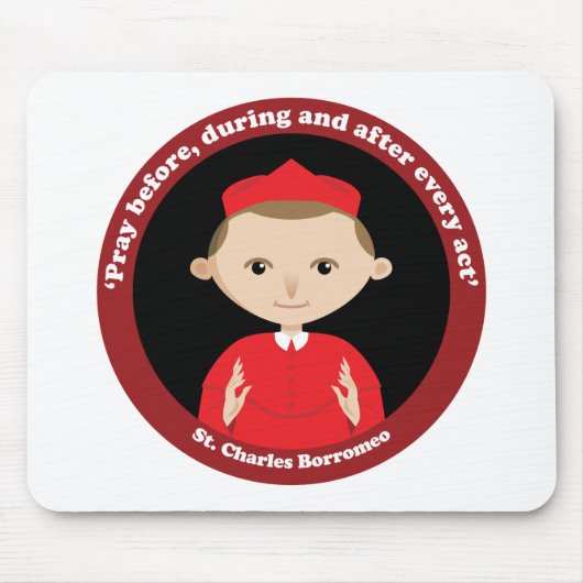 Tapis De Souris Saint Charles Borromeo (Devant)