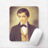 Tapis De Souris Saint Dominic Savio étudiant de John Bosco (Avec souris)