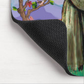 Tapis De Souris Saint François et bébé lama (Coin)