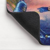 TAPIS DE SOURIS SAINT GEORGE ET ALIEN DRAGON (Coin)