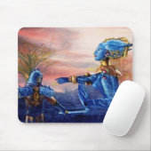 TAPIS DE SOURIS SAINT GEORGE ET ALIEN DRAGON (Avec souris)