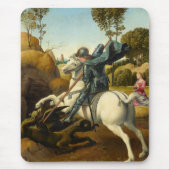 Tapis De Souris Saint George et le Dragon, 1506 par Raphael (Devant)