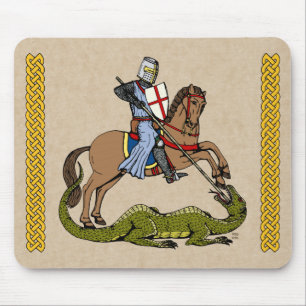 Tapis De Souris Saint George et le Dragon du XIIIe siècle