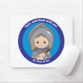 Tapis De Souris Saint Jean d'Arc (Avec souris)