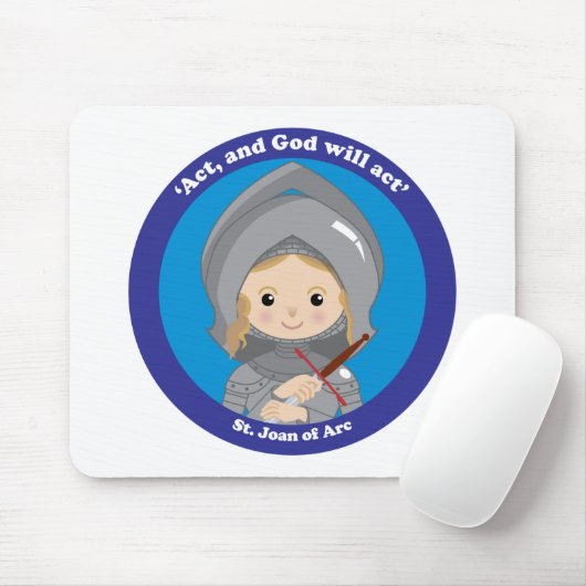 Tapis De Souris Saint Jean d'Arc (Avec souris)
