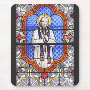 Tapis De Souris Saint Jean Vianney Guide de l'Âme Premium Impressi