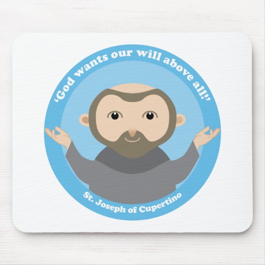 Tapis De Souris Saint-Joseph de Cupertino (Devant)