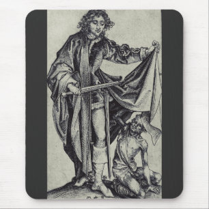 Tapis De Souris Saint Martin de Tours Gravure d'art