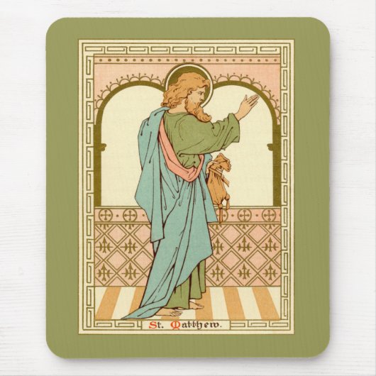 Tapis De Souris Saint Matthieu l'Apôtre (RLS 10) (Style 1) (Devant)