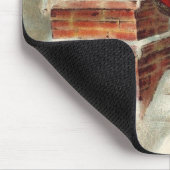 Tapis De Souris Saint Nicolas victorien de Noël sur le toit (Coin)