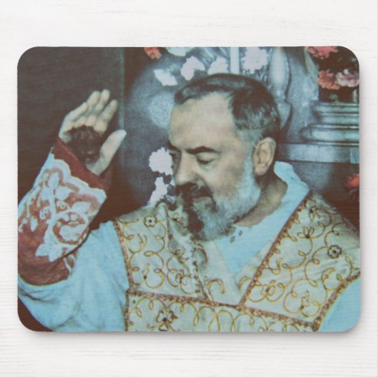 Tapis De Souris Saint Padre Pio (Devant)