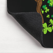 Tapis De Souris Saint-Patrick Alligator Trèfle Saint-Patty Hommes (Coin)