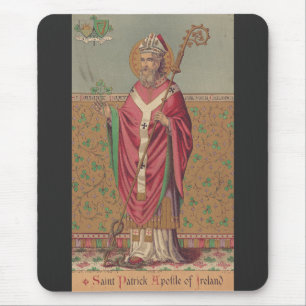 Tapis De Souris Saint Patrick Apôtre d'Irlande