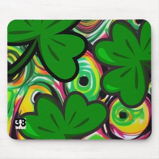 Tapis De Souris Saint Patrick's Day (Devant)