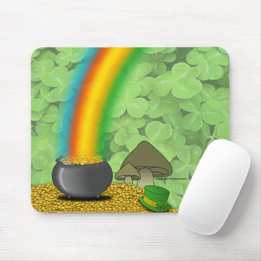 Tapis De Souris Saint Patrick's Day Mousepad (Avec souris)