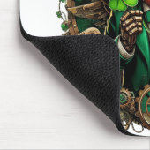 Tapis De Souris Saint Patrick's Day trèfle à vapeur (Coin)
