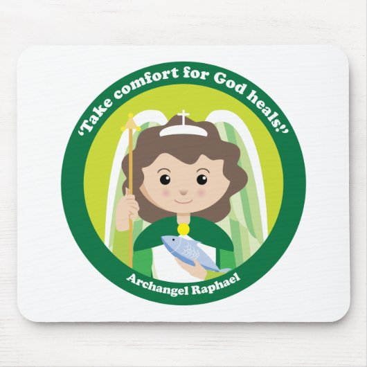 Tapis De Souris Saint Raphaël l'Archange (Devant)