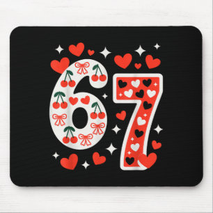 Tapis De Souris Saint-Valentin 67 Meme Rempli De Cœurs Drôle S