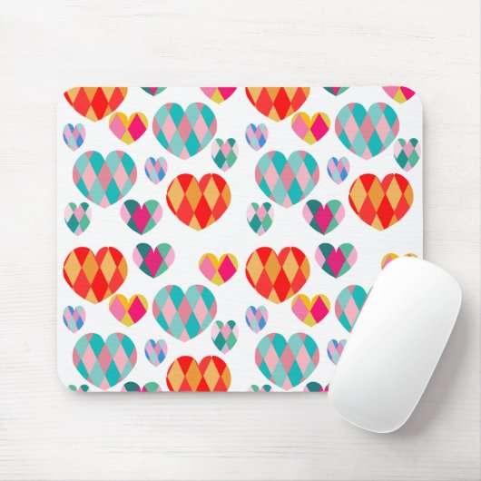 Tapis De Souris Saint Valentin Art déco (Avec souris)