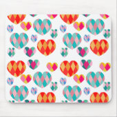 Tapis De Souris Saint Valentin Art déco (Devant)