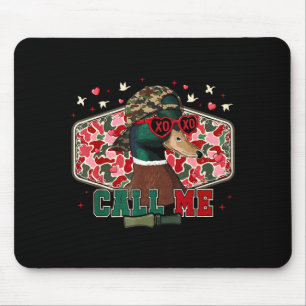 Tapis De Souris Saint Valentin drôle garçon chasse au canard Appel