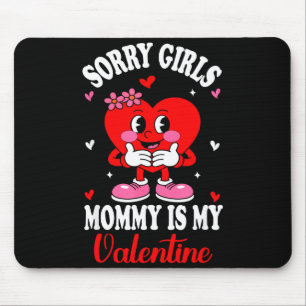 Tapis De Souris Saint-Valentin Garçons Enfants Désolé Filles Maman