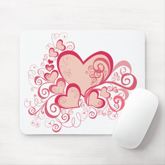 Tapis De Souris Saint Valentin Mousepad (Avec souris)