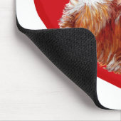 Tapis De Souris Saint-Valentin spitz nain (Coin)