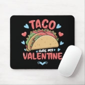 Tapis De Souris Saint-Valentin-Taco (Avec souris)