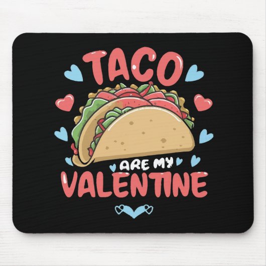 Tapis De Souris Saint-Valentin-Taco (Devant)
