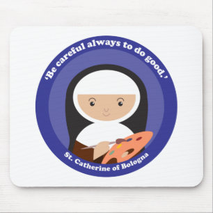 Tapis De Souris Sainte-Catherine de Bologne