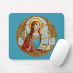 Tapis De Souris Sainte Cécile de Rome (BK 003) Horizontal