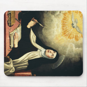 Tapis De Souris Sainte Thérèse d'Avila Mystique du Feu Art