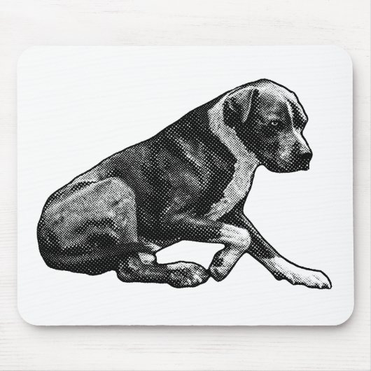 Tapis De Souris Saison de bureau stable (Devant)