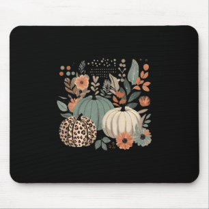 Tapis De Souris Saison de citrouille Fleur sauvage d'automne de Th