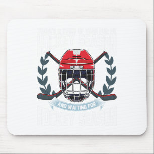 Tapis De Souris Saison de hockey sur glace 