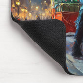 Tapis De Souris Saison de Noël du Terrier écossais (Coin)