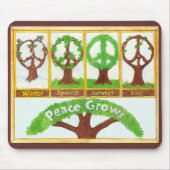 Tapis De Souris Saison de paix Mousepad (Devant)