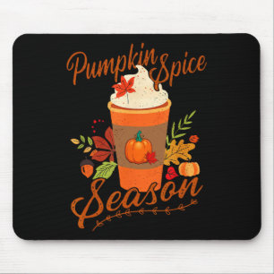 Tapis De Souris Saison des épices citrouilles Saison des dernières