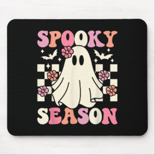 Tapis De Souris Saison éffrayante Halloween Ghost Costume Rétro Su