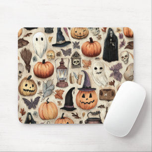 Tapis De Souris Saison éffrayante - Halloween Mousepad