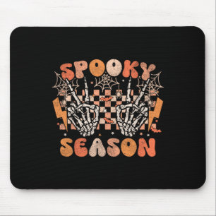 Tapis De Souris Saison éffrayante Halloween Squelette Costume Retr