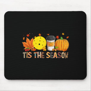 Tapis De Souris Saison Leopard Citrouille Pickleball Halloween Fa