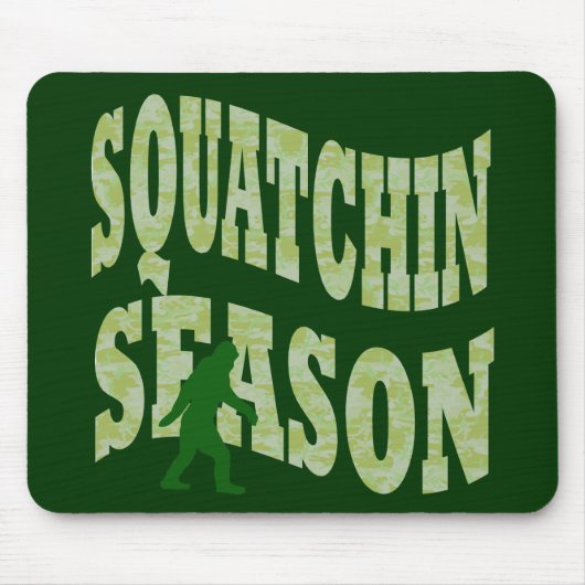 Tapis De Souris Saison Squatchin (Devant)
