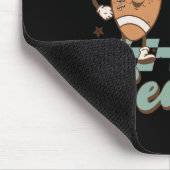 Tapis De Souris Saison super Touchdown Football Éclair Bolt Ga (Coin)