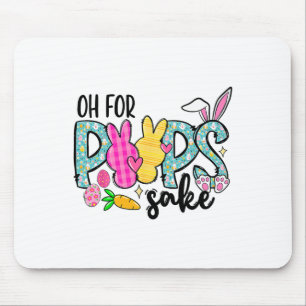 Tapis De Souris Sake Funny Lapin de Pâques Imprimer Gles Joyeux Pâ