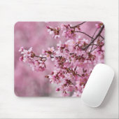 Tapis De Souris Sakura Cherry Blossoms Pastel Pink Layers (Avec souris)