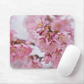 Tapis De Souris Sakura Cherry Blossoms rose pâle (Avec souris)